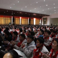 提高防空防災(zāi)技能 方城人防開展國防教育進(jìn)校園報(bào)告會