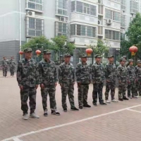 整組點驗展軍威 漯河市源匯區(qū)人防辦基干民兵接受點驗