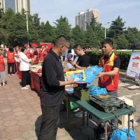 普及科學知識 漯河市人防辦積極參與科技活動周宣傳活動