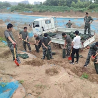 鄭州惠濟(jì)區(qū)大河路最靚的一抹綠    退役軍人沖鋒隊 