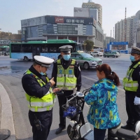 小電電請注意！鄭州交警全員上路開展常態(tài)化集中整治