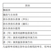 河南省2024年高招藝術類省統(tǒng)考成績、合格線公布