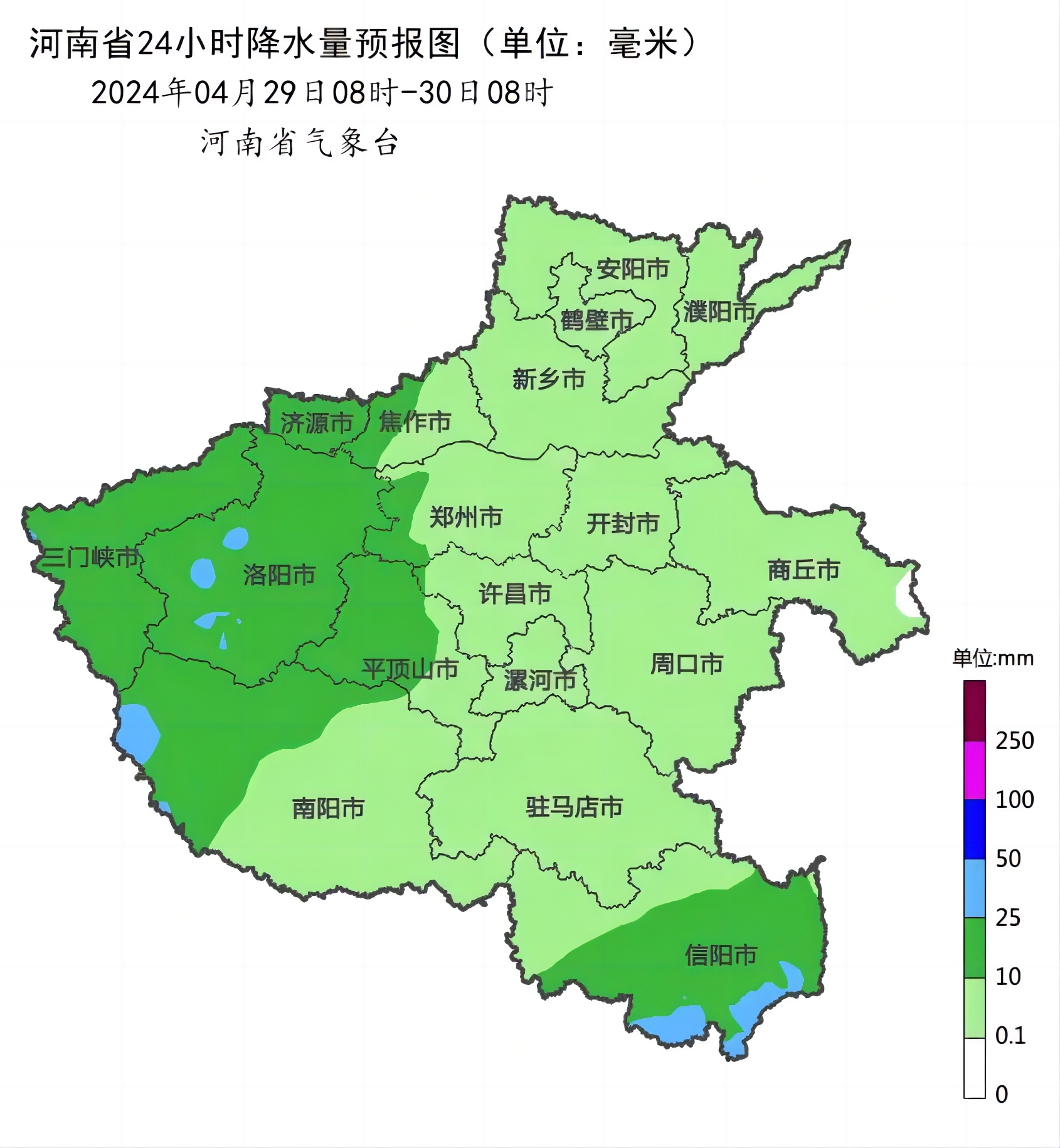 河南五一假期晴朗開場 3日到4日將有一次降雨