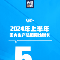 穩(wěn)中有進(jìn)！上半年GDP同比增長5.0%，經(jīng)濟(jì)數(shù)據(jù)一覽