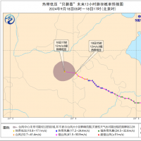 暴雨大暴雨！臺風(fēng)“貝碧嘉”18日凌晨移入河南